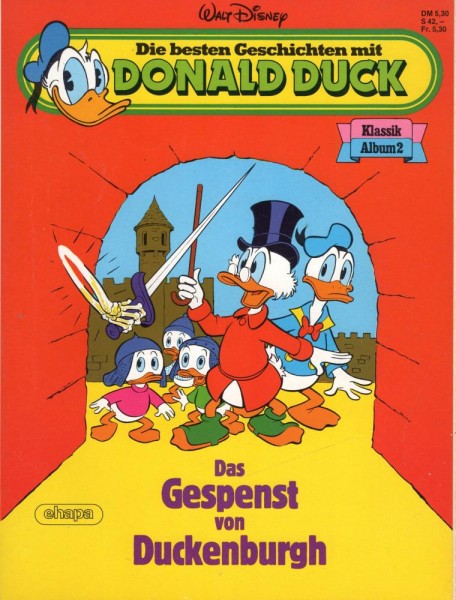 Die besten Geschichten mit Donald Duck - Klassik Album 2 (Z1), Ehapa