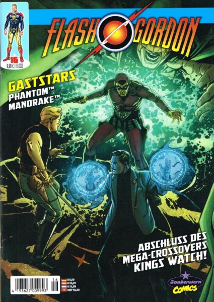 Flash Gordon Magazin 16, Zauberstern Comics