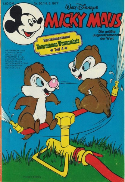 Micky Maus 1977 20 (Z1-2), Ehapa