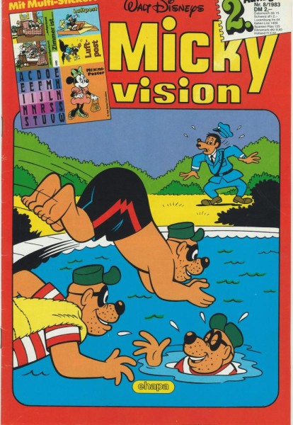 Mickyvision 2. Serie 1983 / 8 (Z1, 2.Aufl.), Ehapa