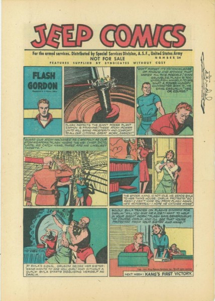 Jeep Comics 24 (Z1-2, Sz), A.S.F. United States Army