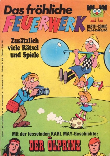 Fröhliches Feuerwerk Taschenbuch 14 (Z1-2), Bastei