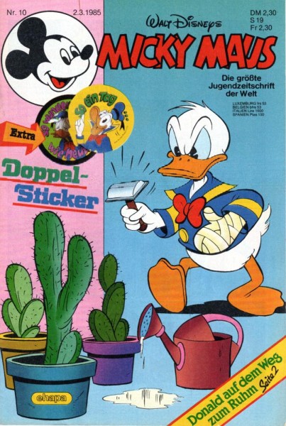Micky Maus 1985/ 10 (Z0-1), Ehapa