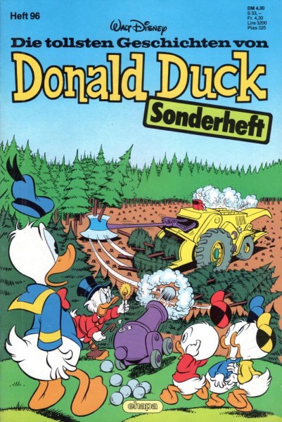 Die tollsten Geschichten von Donald Duck Sonderheft 96 (Z1), Ehapa