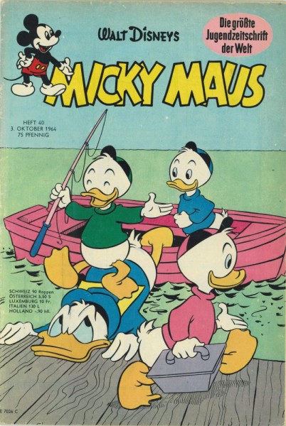 Micky Maus 1964/ 40 (Z1-2, Sm), Ehapa