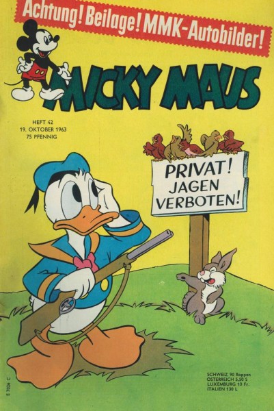 Micky Maus 1963/ 42 (Z2), Ehapa