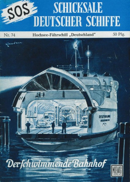 SOS - Schicksale deutscher Schiffe 74 (Z1), Moewig