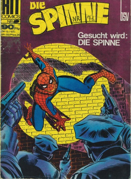 Hit Comics 104 - Die Spinne (Z1-2, Sz), bsv