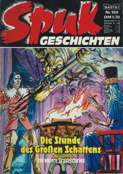 Spuk Geschichten 105 (Z2, Sz), Bastei