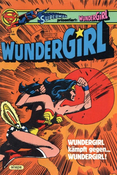 Wundergirl 1983/ 7 (Z1), Ehapa