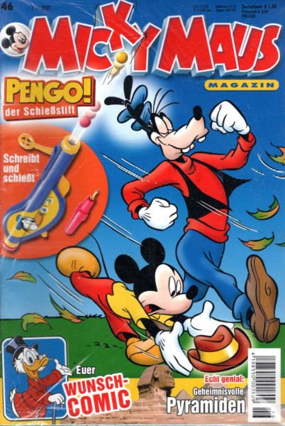 Micky Maus 2002/ 46 (Z1), Ehapa