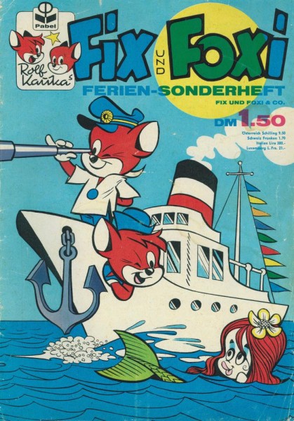 Fix und Foxi Ferien Sonderheft 1964 (Z2, Sm), Gevacur