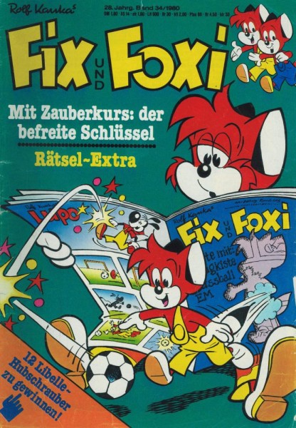 Fix und Foxi 28. Jg. 34 (Z2-3), Pabel