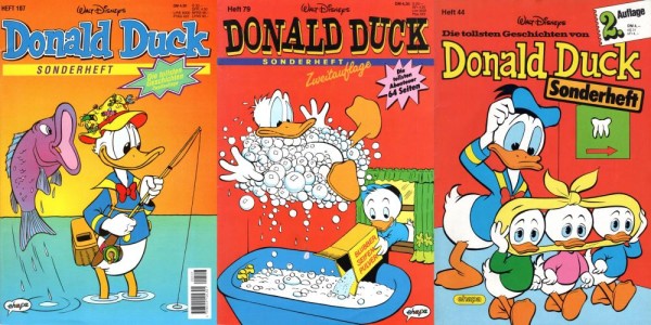 Die tollsten Geschichten von Donald Duck 2. Aufl. Konvolut (Z1), Ehapa