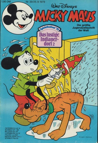 Micky Maus 1979/ 39 (Z1), Ehapa