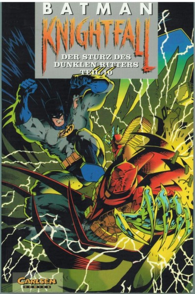 Batman Knightfall - Der Sturz des dunklen Ritters 10 (Z1), Carlsen