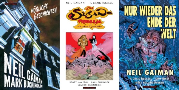 Das Neil Gaiman Bibliothek-Bundle – 3 Bände, Dantes Verlag