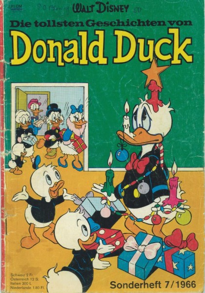 Die tollsten Geschichten von Donald Duck Sonderheft 7 (Z3, Sz), Ehapa