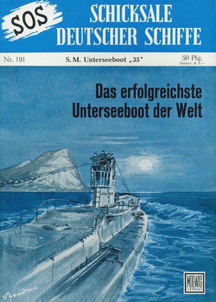 SOS - Schicksale deutscher Schiffe 191 (Z0), Moewig