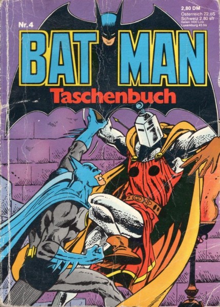 Batman Taschenbuch 4 (Z1-2/ 2), Ehapa