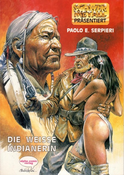 Schwermetall präsentiert 24 - Die weisse Indianerin (Z0), Alpha-Comic-Verlag