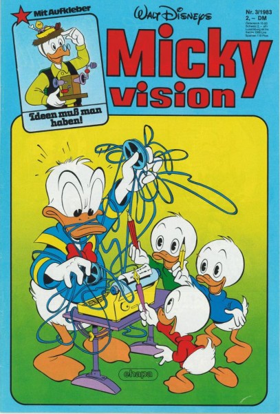 Mickyvision 2. Serie 1983 / 3 (Z0-1), Ehapa