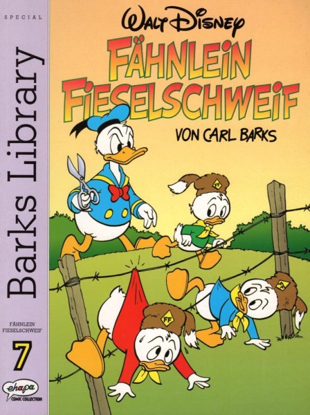 Barks Library - Fähnlein Fieselschweif 7 (Z0-1, 1. Auflage), Ehapa