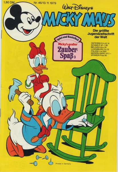 Micky Maus 1979/ 46 (Z0-1/1), Ehapa