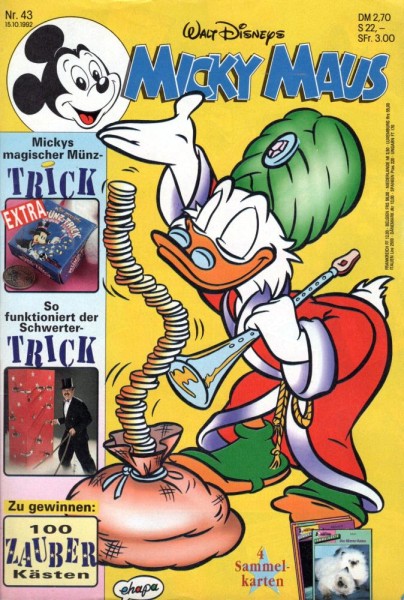Micky Maus 1992/ 43 (Z0-1), Ehapa