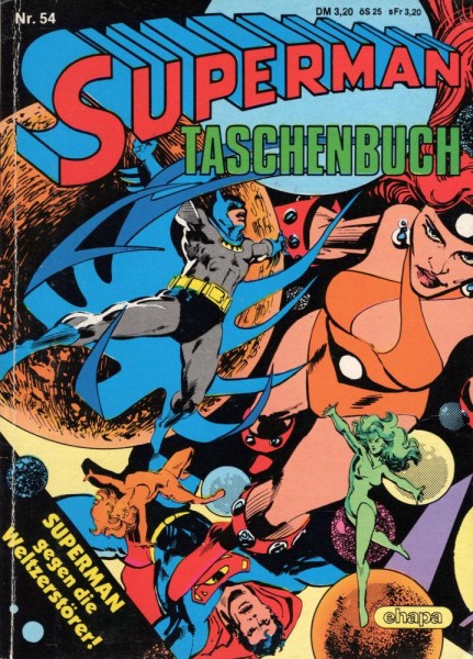 Superman Taschenbuch 54 (Z1-2), Ehapa