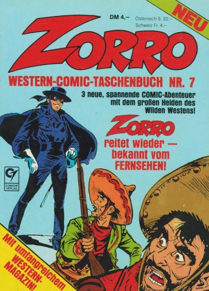 Zorro Comic-Taschenbuch 7 (Z1), Condor
