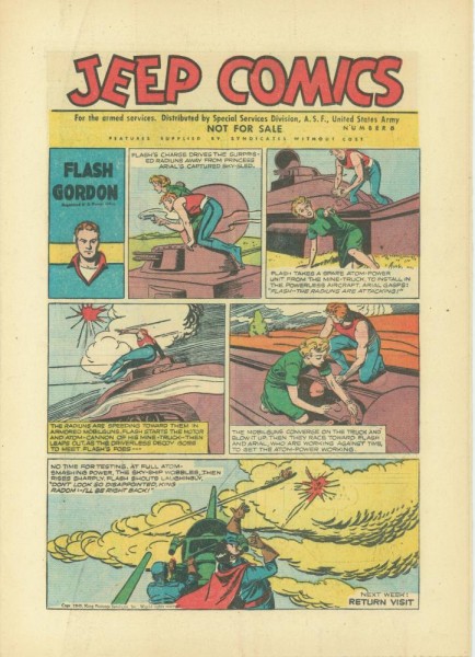 Jeep Comics 8 (Z1), A.S.F. United States Army