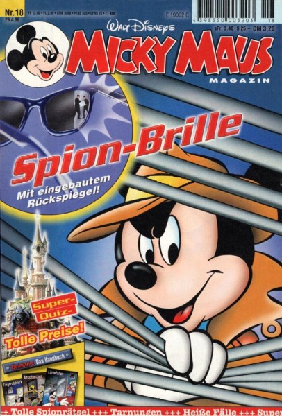 Micky Maus 1998/ 18 (Z0-1), Ehapa