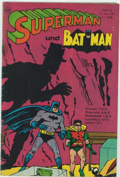 Superman 1967/ 14 (Z3), Ehapa
