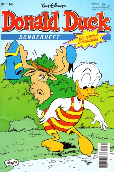 Die tollsten Geschichten von Donald Duck Sonderheft 145 (Z0-1), Ehapa