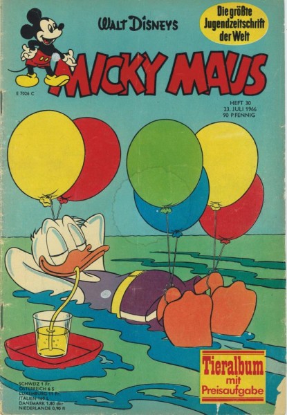 Micky Maus 1966/ 30 (Z3), Ehapa
