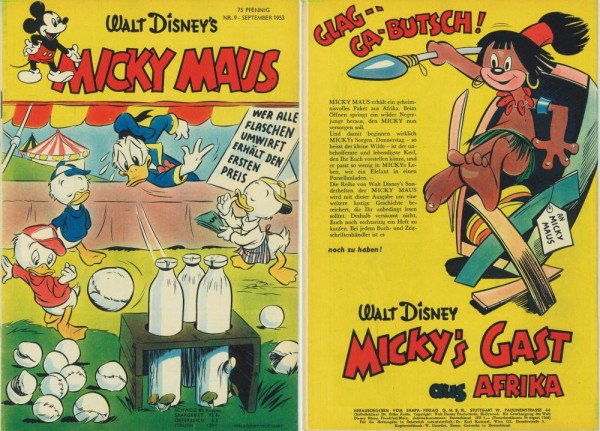 Micky Maus 1953/ 9 (Z1-), Ehapa