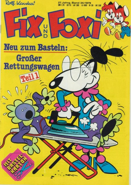 Fix und Foxi 27. Jg. 34 (Z0-1), Pabel