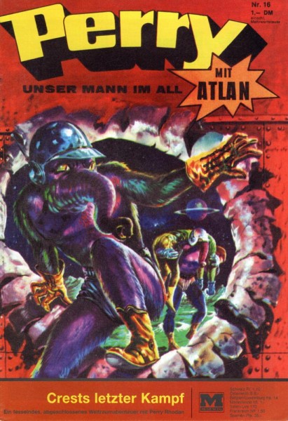 Perry unser Mann im All 16 (Z0), Hethke