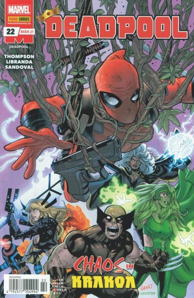 Deadpool (2019) 22, Panini