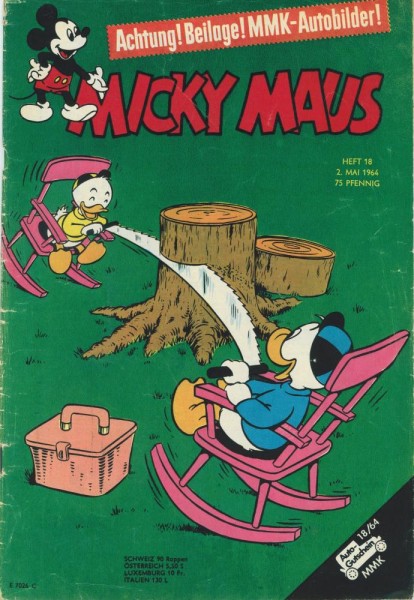 Micky Maus 1964/ 18 (Z2), Ehapa