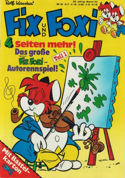 Fix und Foxi 26. Jg. 33 (Z1), Pabel