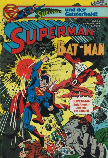 Superman 1980/ 20 (Z1-2, Sz), Ehapa