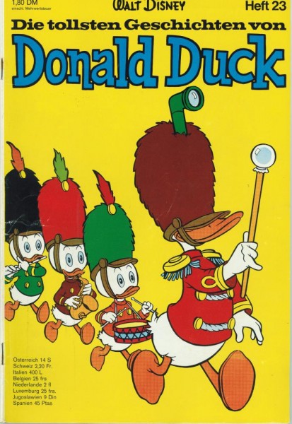Die tollsten Geschichten von Donald Duck Sonderheft 23 (Z1-2), Ehapa