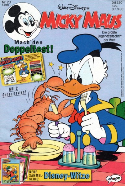 Micky Maus 1991/ 20 (Z0-1), Ehapa