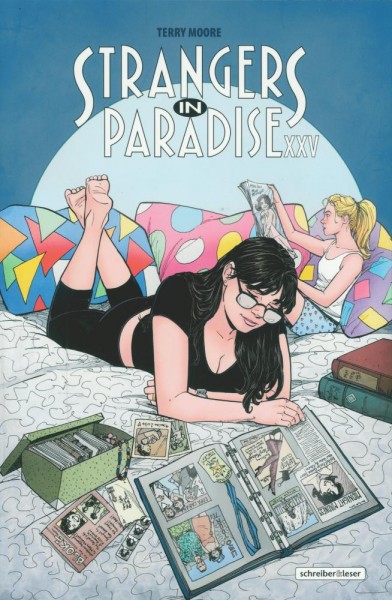 Strangers in Paradise XXV, schreiber&leser