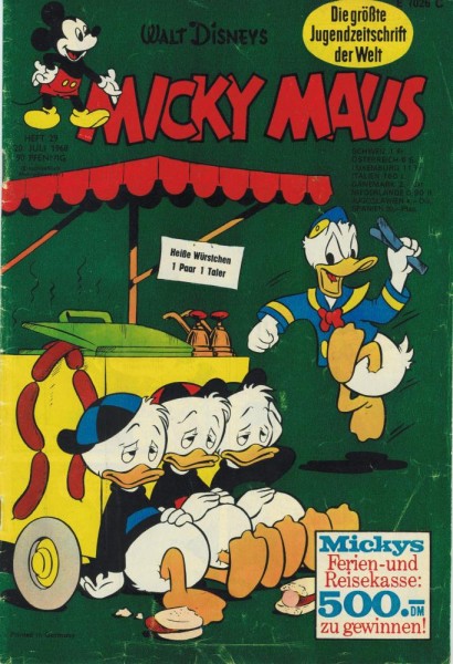 Micky Maus 1968/ 29 (Z1-2), Ehapa