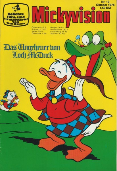 Mickyvision 2. Serie 1976 / 10 (Z1-2), Ehapa