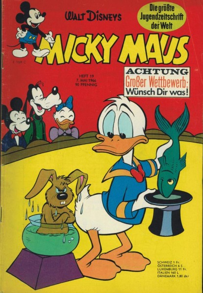 Micky Maus 1966/ 19 (Z1-), Ehapa