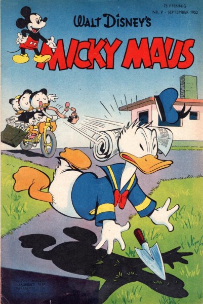Micky Maus 1952/ 9 (Z1-2/2), Ehapa